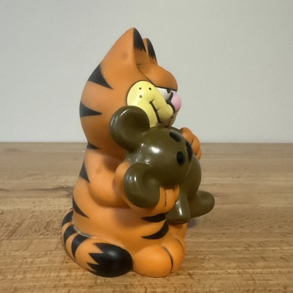 VTG 1978-1981 Garfield Feed The Kitty Piggy Bank Enesco Pooky Bank Plastic